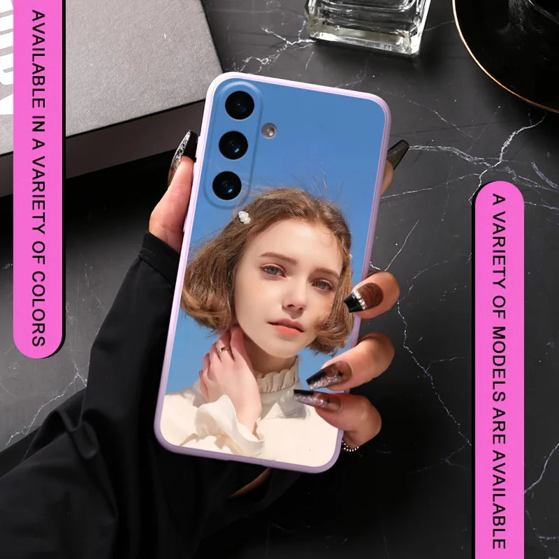 DIY Photo Customized Case For Samsung Galaxy A55 A54 A53 A52 Case A35 34 S25 S24 S23 S22 S21 S20 Ultra Plus FE TPU Soft Cover