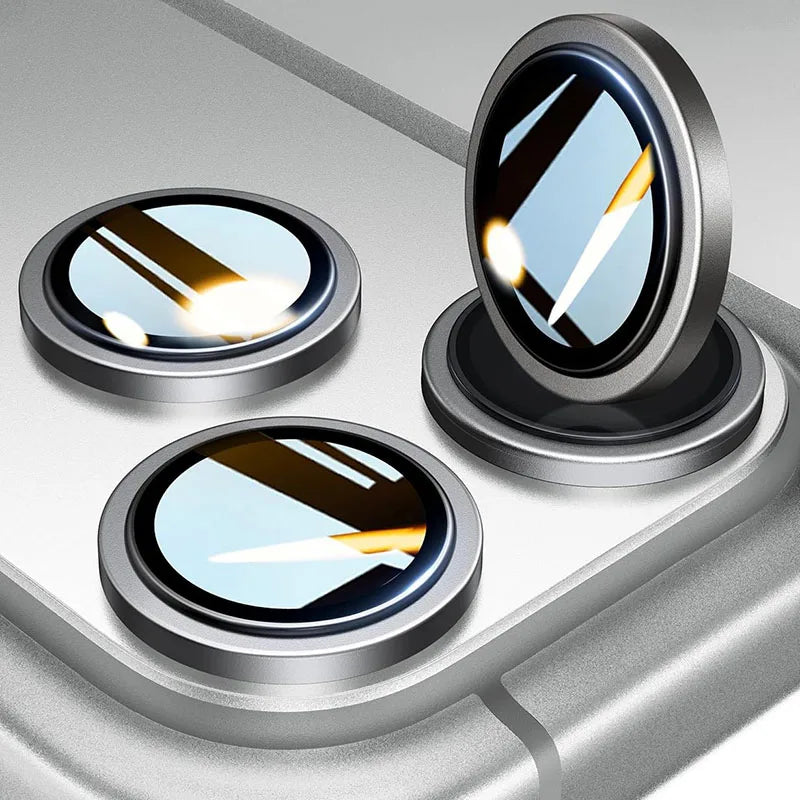 Aluminium Alloy Tempered Glass For Apple iPhone 17 Pro Max Lens Film Cover Protection Camera Lens Protector for iPhone 17 Pro