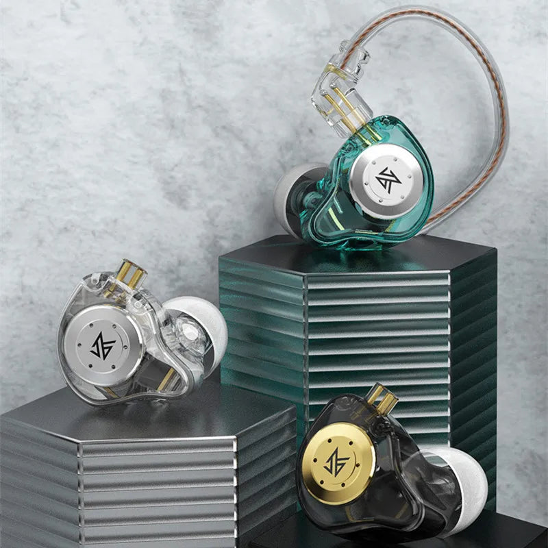 KZ EDX PRO EDXPRO 10mm Dual Magnetic Circuit Dynamic Drive Earphone 2PIN Cable Excellent Sound Quality Performance