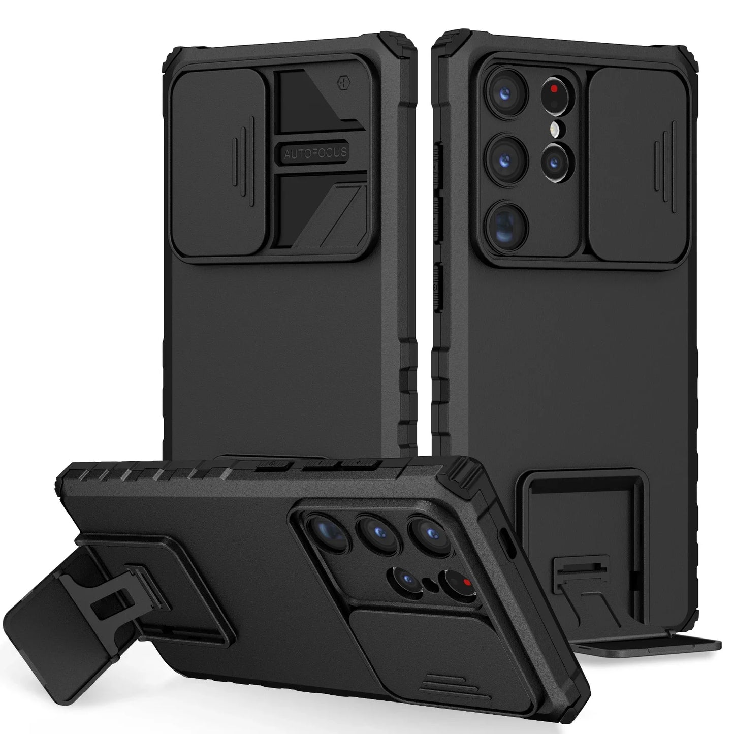 For Samsung S25 Ultra edge S24 S23 FE S22 S21 A56 A36 A16 A55 A35 A15 A14 A54 A34 Armor Case for Samsung Galaxy S24 Ultra Plus