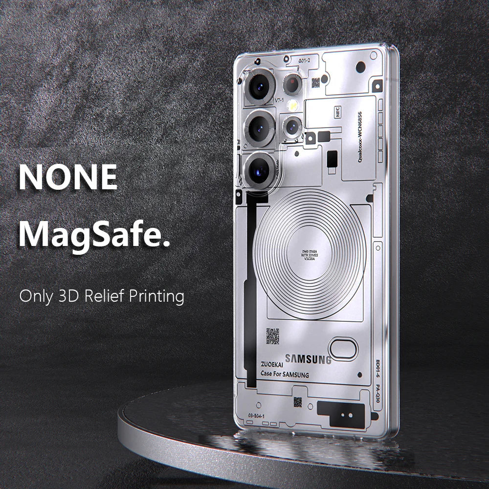 Soft with Magsafe Case For Samsung Galaxy S25 Ultra Plus S25Ultra S24FE S24 Ultra S23 S22 S21 S10 S9 S8 FE Note 10 20 Full Cover
