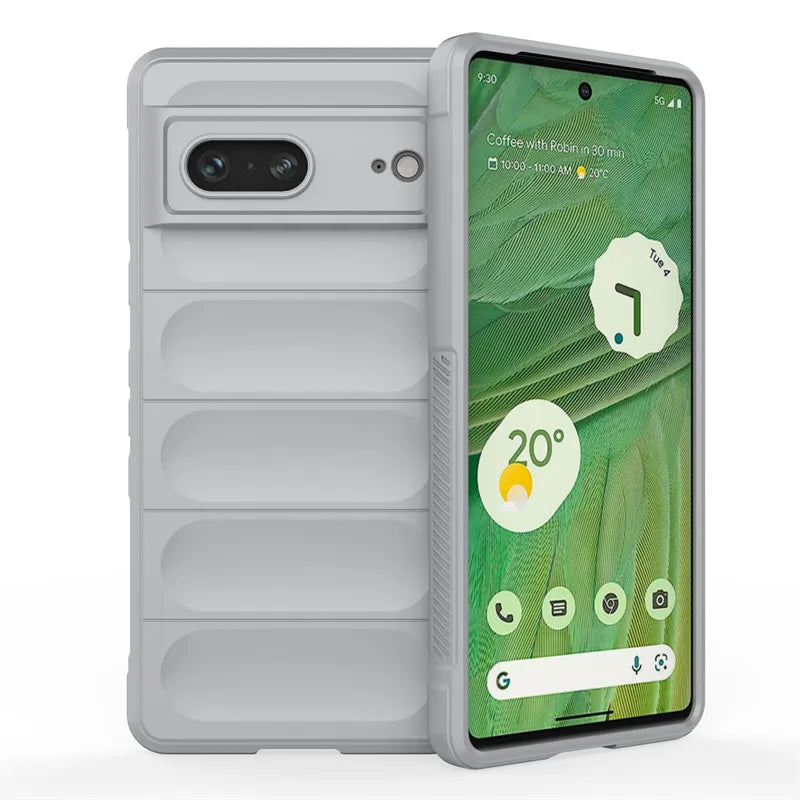 For Google Pixel 7 Case Google Pixel 7 Pro 6A Cover Cases Skin-Friendy Shockproof Silicone Phone Back Cover For Google Pixel 7