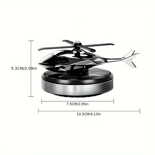 Helicopter Styling Solar Car air freshenerDecorative Aromatherapy Car interior accessories Propeller rotary perfume diffuser