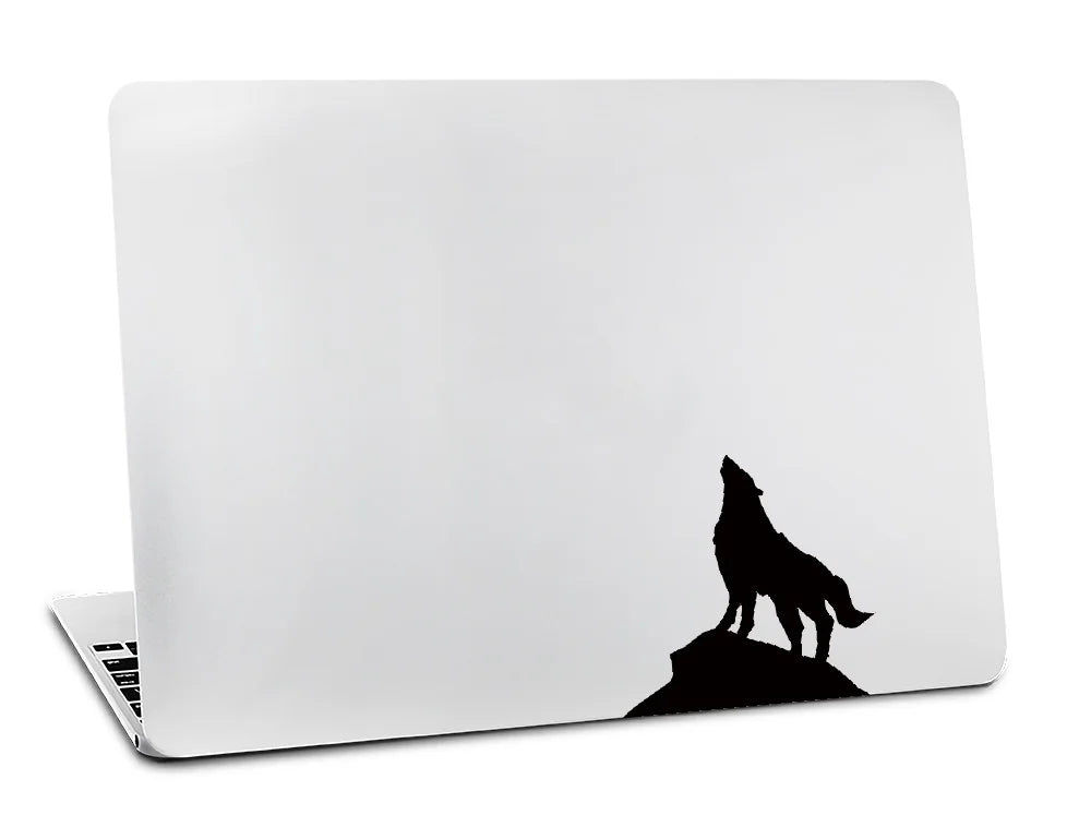 Vinyl Sticker for apple macbook air 11 13 inches for Mac Pro Retina 13 15 Skins cover Glow Black decal Cat Monkey wolf Touch