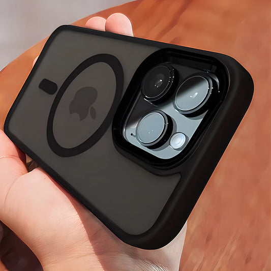 Luxury Clear Magnetic Wireless Charge For Magsafe Case For iPhone 16 15 13 12 11 Pro Max 15 14 Plus Phone Cases Shockproof Cover