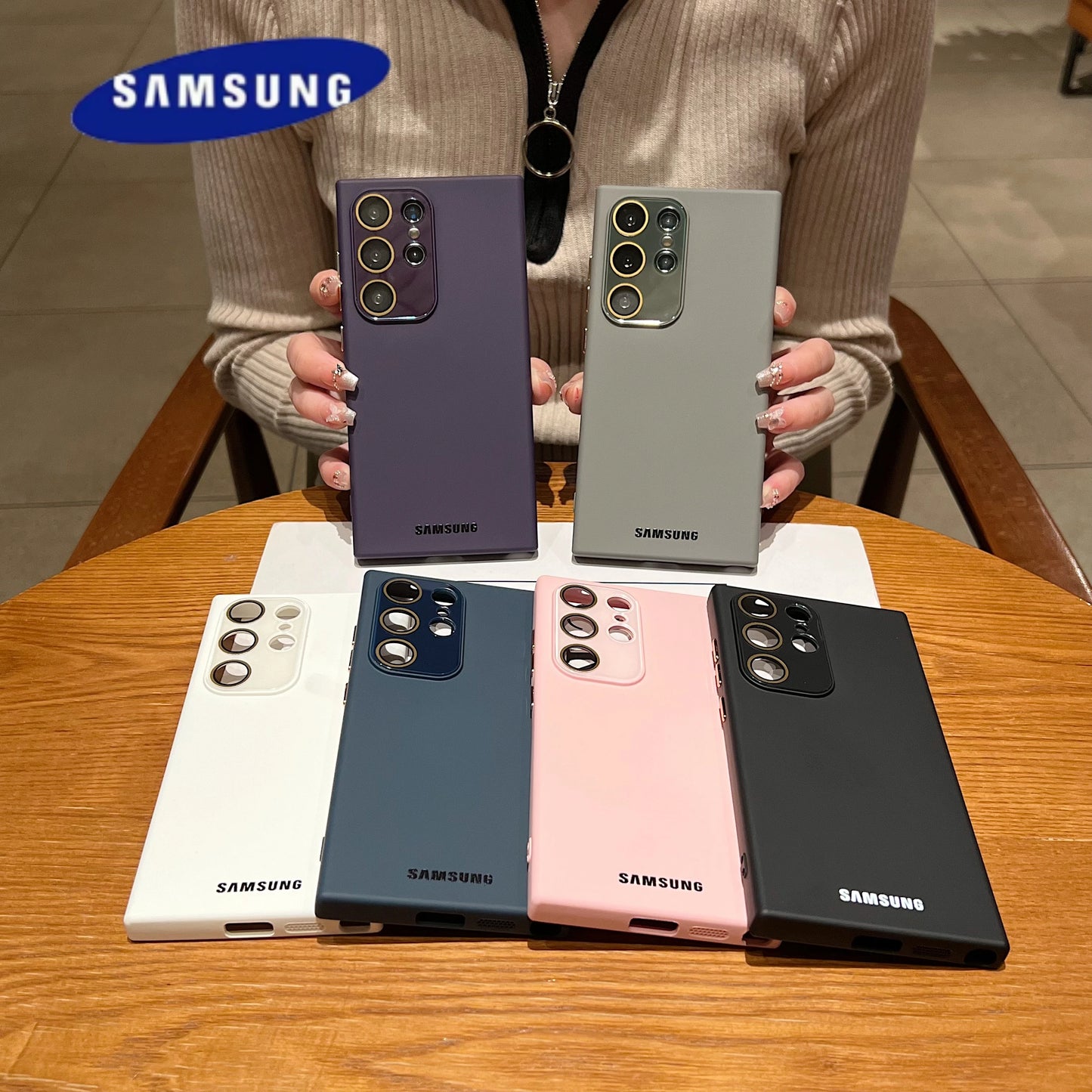 Ultra Thin Liquid Silicone Soft Case For Samsung Galaxy S25 S24 Ultra S23 FE S22 S21 Plus A55 A35 A34 A16 A15 A14 A13 A25 Cover