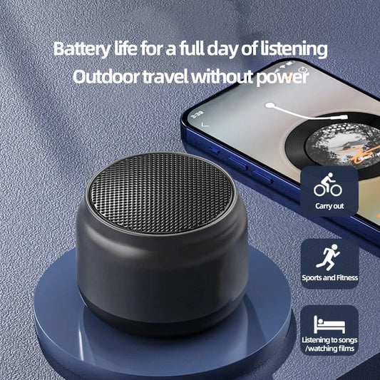 Wireless Bluetooth Speaker Portable Mini Outdoor Wireless Speakers Music Surround Loudspeaker HD Voice Shocking Bass