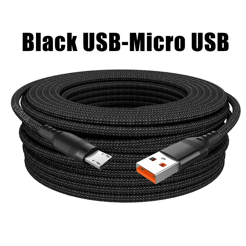 USB TYPE C Fast Charge Cable Android Micro USB line USB to LIGHTNING Extend Charging Cable for iPhone 14 Xiaomi OnePlus Samsung