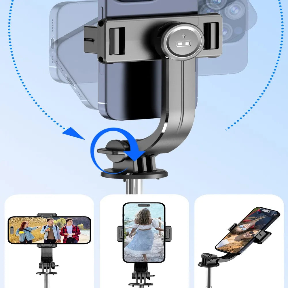 2025 NEW Monopod Remote Shutter Fill Light for iPhone Samsung Xiaomi Phone Holder Mini Tripod Wireless Bluetooth Selfie Stick