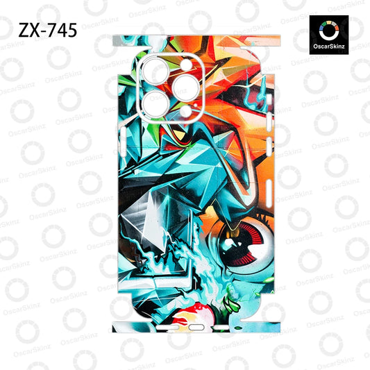 OscarSkinZ Wrap For iPhone 17 16 Pro Max Sticker 15 14 Plus Back Film 13 12 Mini Protective Decal Side Frame Back Protector