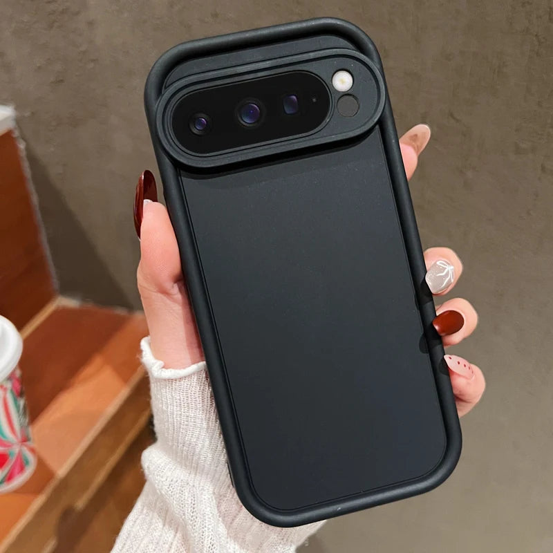Soft TPU Solid Color Case For Google Pixel 8 Pro 8A 7A Pixel 9 Pro XL Shockproof Silicone Cover For Pixel 7 8 9 Pro Phone Cases