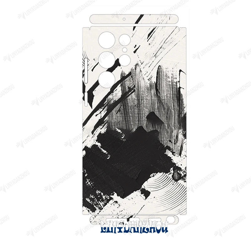 Colorful Decal Skin for Samsung Galaxy S24 S23 S25 Ultra A54 A52 A52S 5G Back Screen Protector Cover  Wrap Sticker