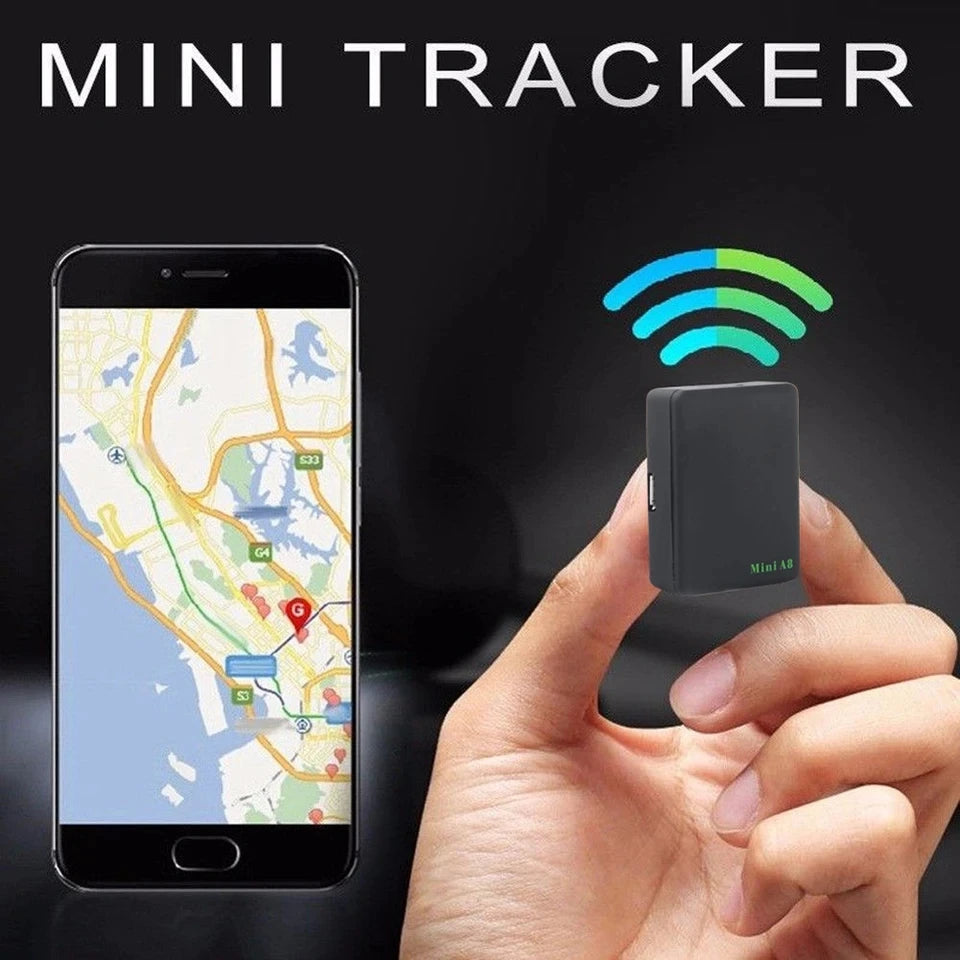 Mini A8 No GPS Tracker Locator RealTime Car Kids Pet GSM/GPRS/LBS Tracking Power Adapter With sOS Button USB Cable