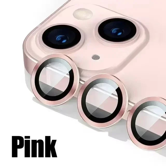 3Pcs Metal Lens Protector Glass For iPhone 16 13 12 11 14 15 Pro Max Mini Camera Lens Protection Film For iPhone 16 14 15 Plus