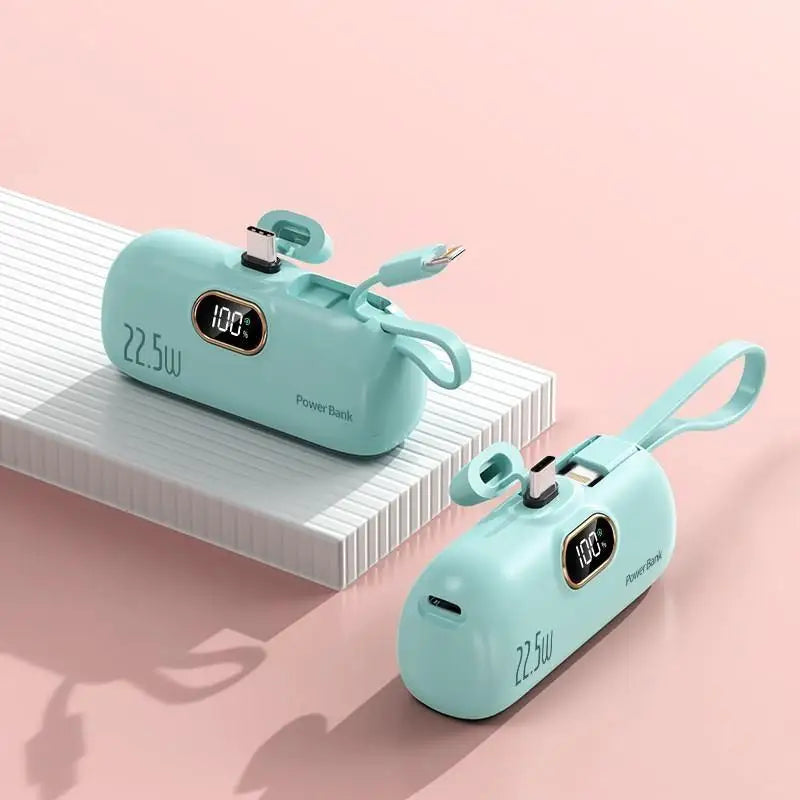 Mini Convenient Mobile Power Bank 30000mah Portable Fast Charging suitable for iPhone 16 15 14 Samsung Xiaomi External Battery