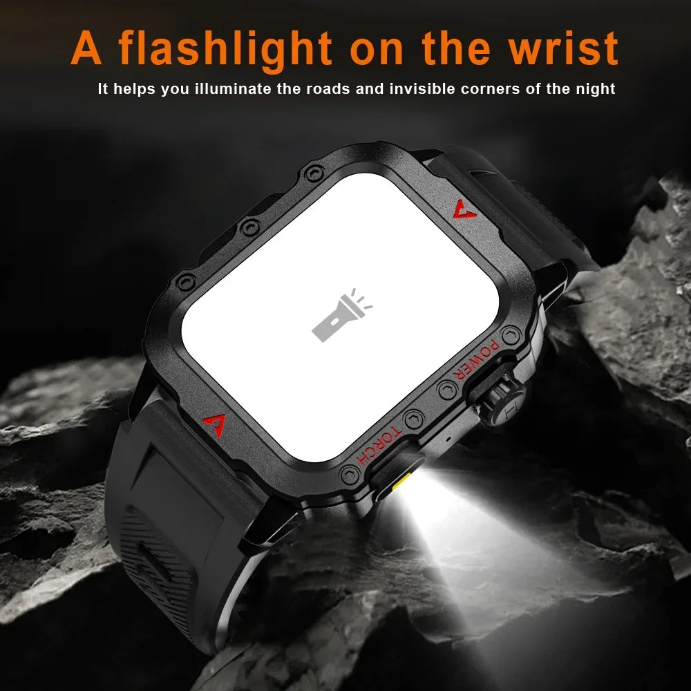 2024 New LED Men's Smartwatch Bluetooth Talking Smartwatch Multi Sport Mode Health Monitoring Smart Watch