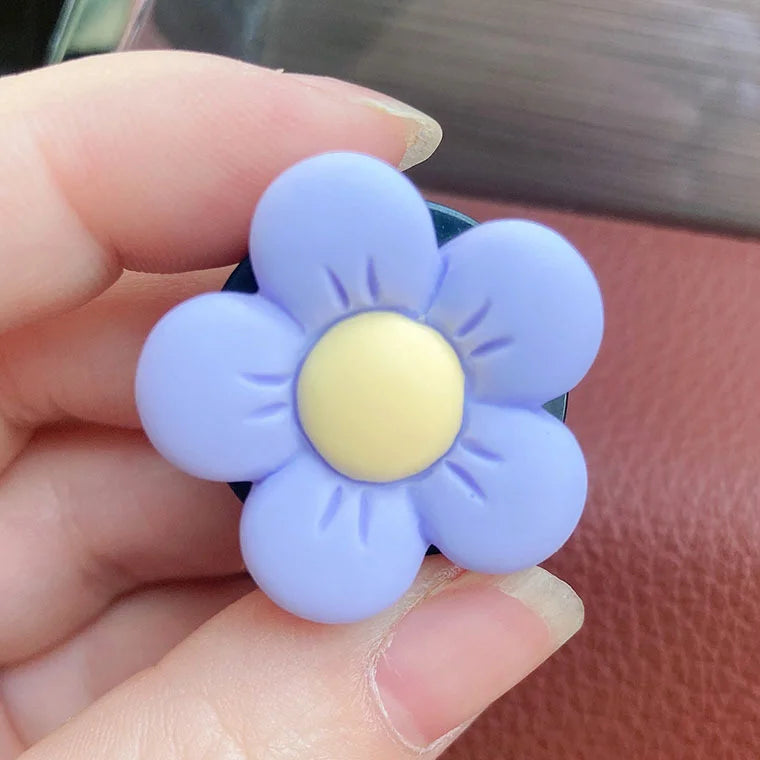6/3/1PC Set Flower Car Outlet Vent Clip Small Daisy Air Conditioning Clip Car Interior Decoration Aromatherapy Perfume Clip Gift