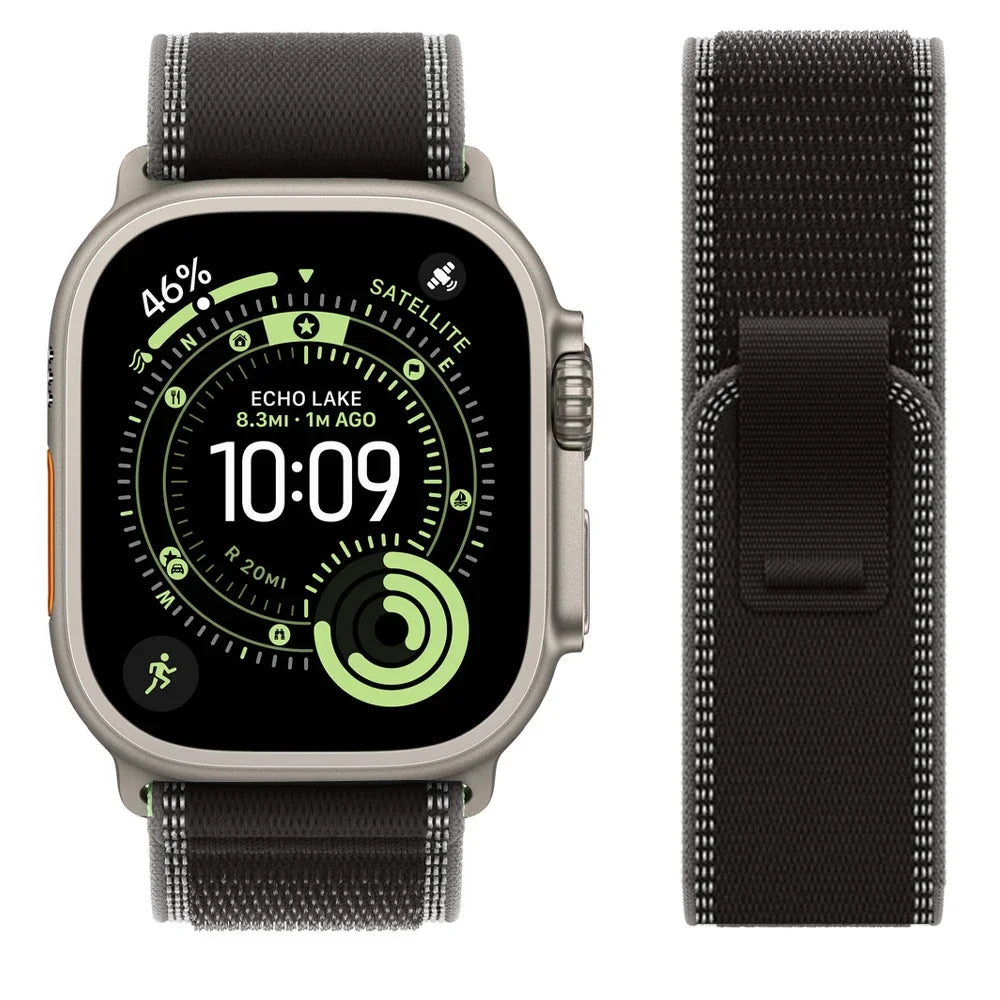 Trail Loop For Apple Watch Band Ultra 3 11 10 9 8 7 6 5 SE 49mm 46mm 45mm 42mm 44mm 40mm 41 Sport bracelet correa iwatch Straps