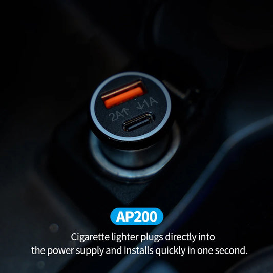 Car Charge GPS Locator Tracker 20W USB Phone Charger Fast Charging Type C QC3.0 With iPhone Find My Apple Official App