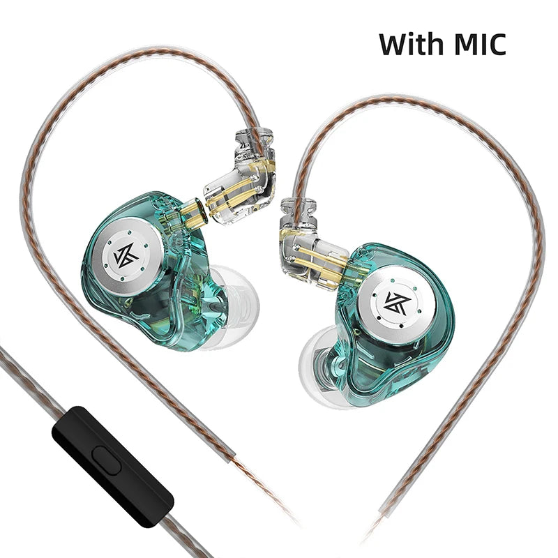 KZ EDX PRO EDXPRO 10mm Dual Magnetic Circuit Dynamic Drive Earphone 2PIN Cable Excellent Sound Quality Performance