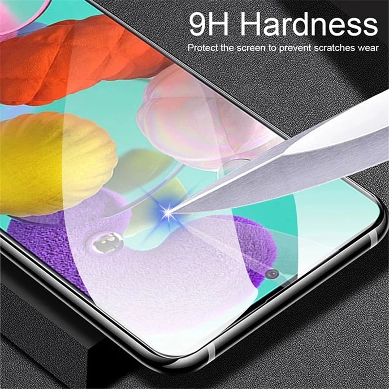 3PCS 9D Tempered Glass For Samsung Galaxy A55 A56 5G A36 A26 A16 A35 A54 A15 A25 A34 A24 A14 A53 A33 A52 A13 9H Screen Protector