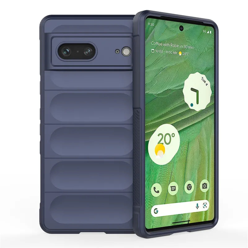 For Google Pixel 7 Case Google Pixel 7 Pro 6A Cover Cases Skin-Friendy Shockproof Silicone Phone Back Cover For Google Pixel 7