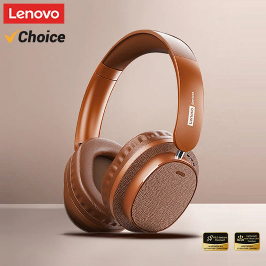 Lenovo LS105 Gaming Wireless Headphone with Mic 30H Over-Ear Headphones Bluetooth 6.0 Foldable HIFI Sound Sport Earphones Choice