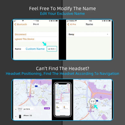 Airs Pro Wireless Earphones Bluetooth Headset TWS Earbuds With Siri Pop-up Window Waterproof Positioning Touch Control For Ios