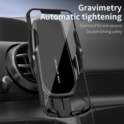 DINPHONE Gravity Car Phone Holder For Xiaomi Samsung Universal Mount Sucker Holder For Phone in Car Mobile Phone Holder Stand