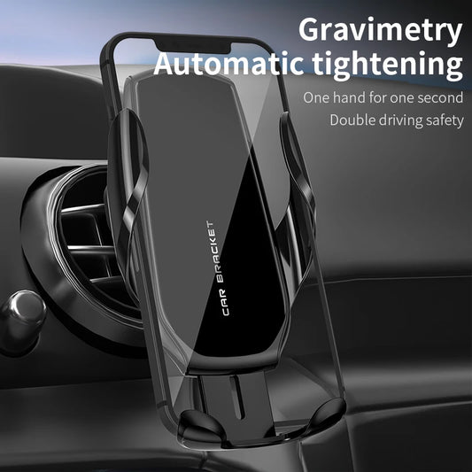 DINPHONE Gravity Car Phone Holder For Xiaomi Samsung Universal Mount Sucker Holder For Phone in Car Mobile Phone Holder Stand