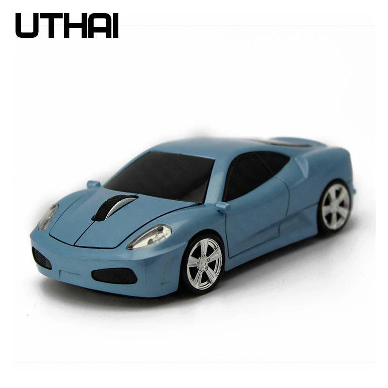UTHAI DB20 Wireless Car Mouse GDPI 1600 Wireless Mouse Personality Creative Gift Mouse 2.4 Mouse