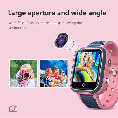 New 4G Smart Watch Kids GPS WIFI Video Call SOS IP67 Waterproof LT21 Child Smartwatch Camera Voice Monitor Tracker Location