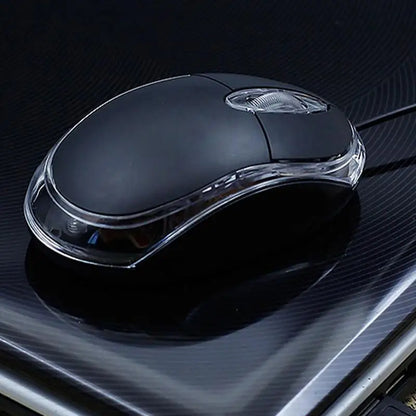 1Pcs Wired USB Optical 3-Button Mouse Computer Easy For Home Laptop Mouse Pc 2020 Use Computer Notebook Mice Office Accesso V6M3