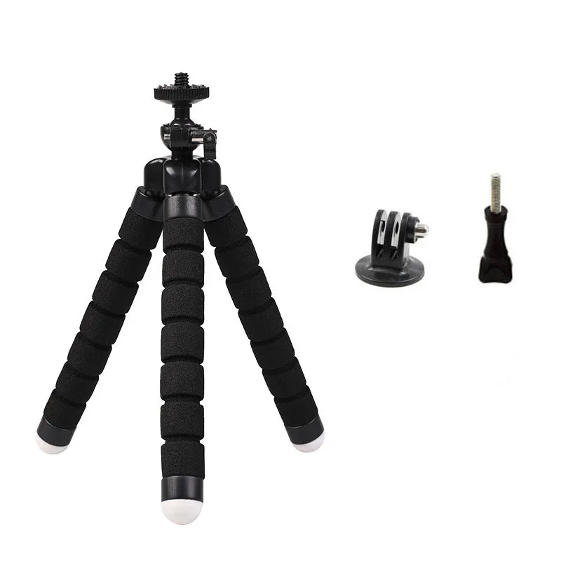 Tripods for Gopro Hero 12 11 10 9 8 7 Black MAX Flexible Mini Octopus Tripod Accessories for Go Pro 6 5 4 3 YI Eken SJCAM AKASO