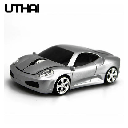 UTHAI DB20 Wireless Car Mouse GDPI 1600 Wireless Mouse Personality Creative Gift Mouse 2.4 Mouse