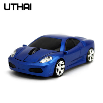 UTHAI DB20 Wireless Car Mouse GDPI 1600 Wireless Mouse Personality Creative Gift Mouse 2.4 Mouse