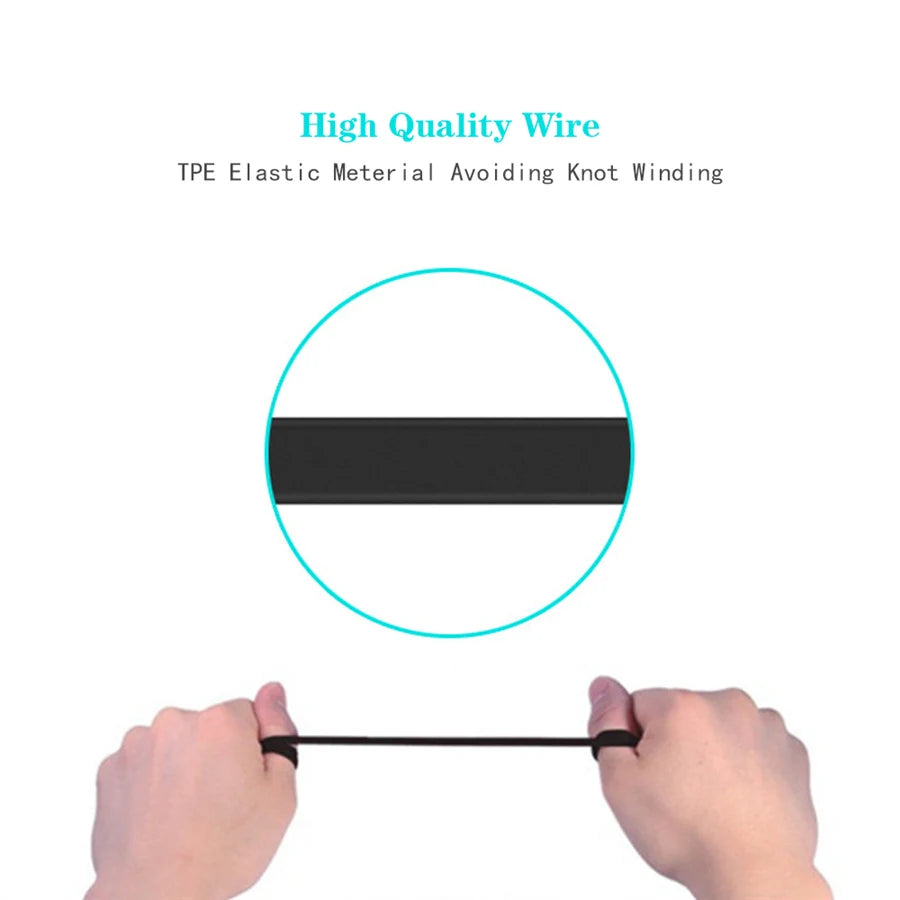 Extra Bass Headphones wired Earphone 3.5mm Earphones With Microphone Noodles Style Sport Headset auriculare for Samsung