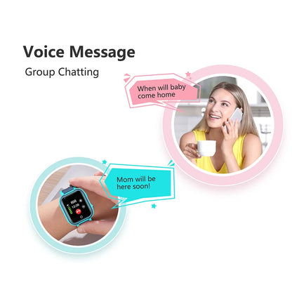 New 4G Smart Watch Kids GPS WIFI Video Call SOS IP67 Waterproof LT21 Child Smartwatch Camera Voice Monitor Tracker Location