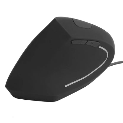 Left Handed Vertical Mouse USB Wired Ergonomic Optical Mouse 800 1200 1600DPI 6 keys for PC Computer Laptop Desktop