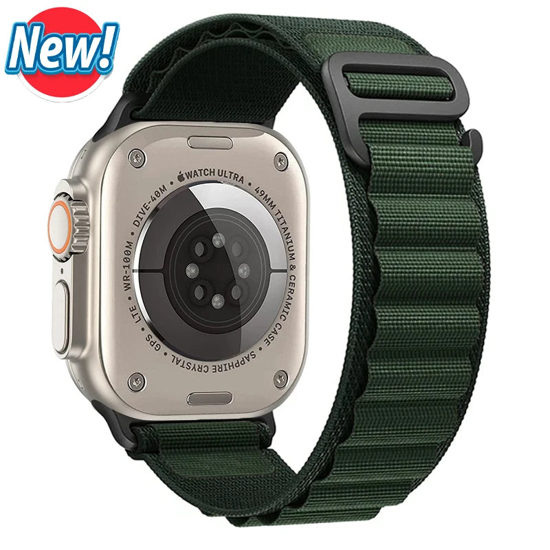 Alpine Loop Strap for Apple watch Ultra 3 2 Band 49mm 45mm 44mm 40mm 41mm 46mm 42mm 44 mm Bracelet iWatch Series 2030 7