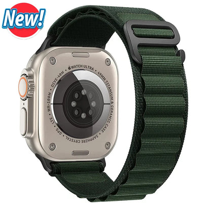 Alpine Loop Strap for Apple watch Ultra 3 2 Band 49mm 45mm 44mm 40mm 41mm 46mm 42mm 44 mm Bracelet iWatch Series 2030 7