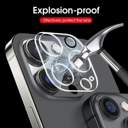 5 Pcs Full Cover Camera Lens Protector Glass For Apple IPhone 16 15 14 13 Plus Pro Max Camera Tempered Glass For iPhone 13 Mini