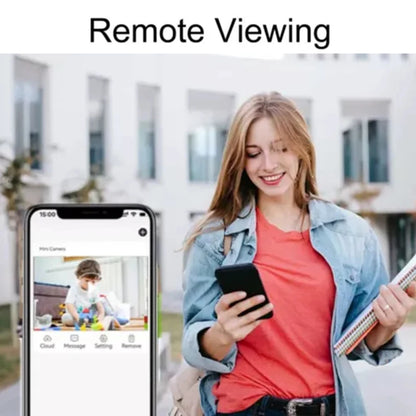 DIY HD 1080P WiFi Mini Camera Portable Video Recorder Micro Camcorder P2P Wireless Webcam Loop Recording Support Remote Viewing