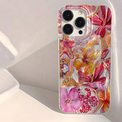 Cute Pink Starfish Jellyfish Crab Pattern Case For Samsung Galaxy A16 A26 A56 5G A55 A54 A34 A15 A35 S21FE S25 S22 S23 S24 Ultra