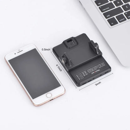 LED Portable Clip-on Selfie Light; Video Conference Lighting, 3 Lighting Modes, Suitable for iPhone Camera Laptop