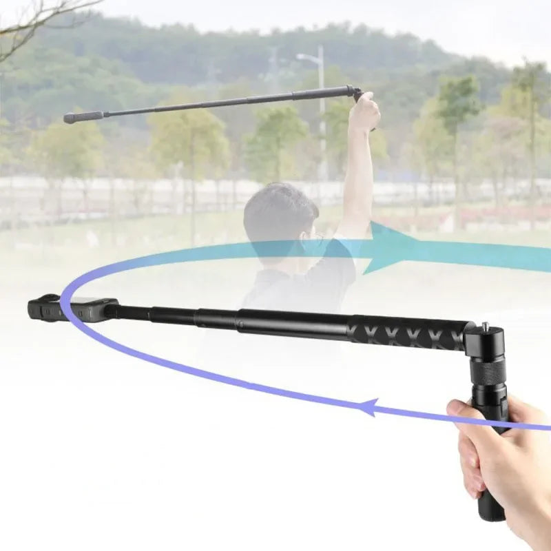 Selfie Stick Bundle Handle for Insta360 X5 X4 GoPro 13 12 11 DJI Action 6 5Pro 4 SJCAM Camera Bullet Time Invisible Selfie Stick
