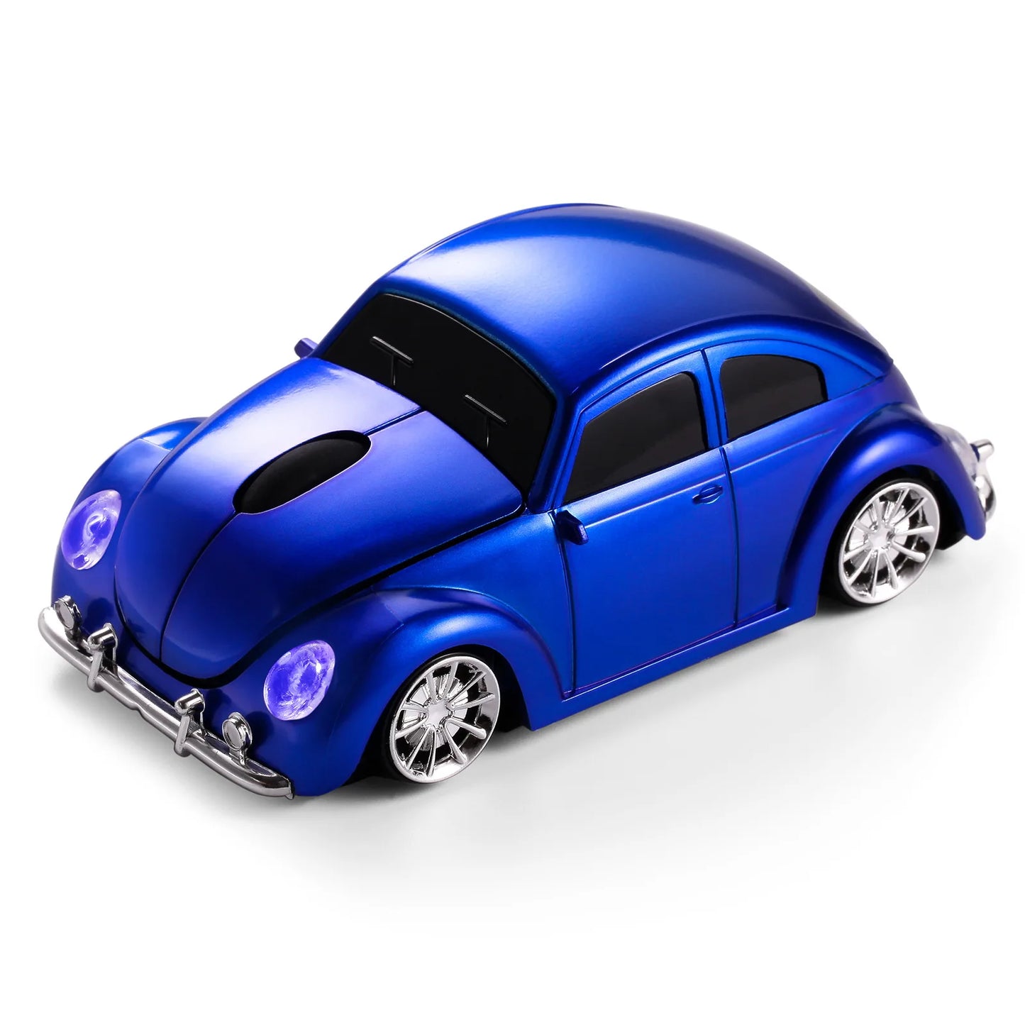 Cool Wireless Mini Classic Car-Shape Roller Mouse 2.4G Optical Ergonomic Computer Mice Game PC Laptop Universal Creative Gifts