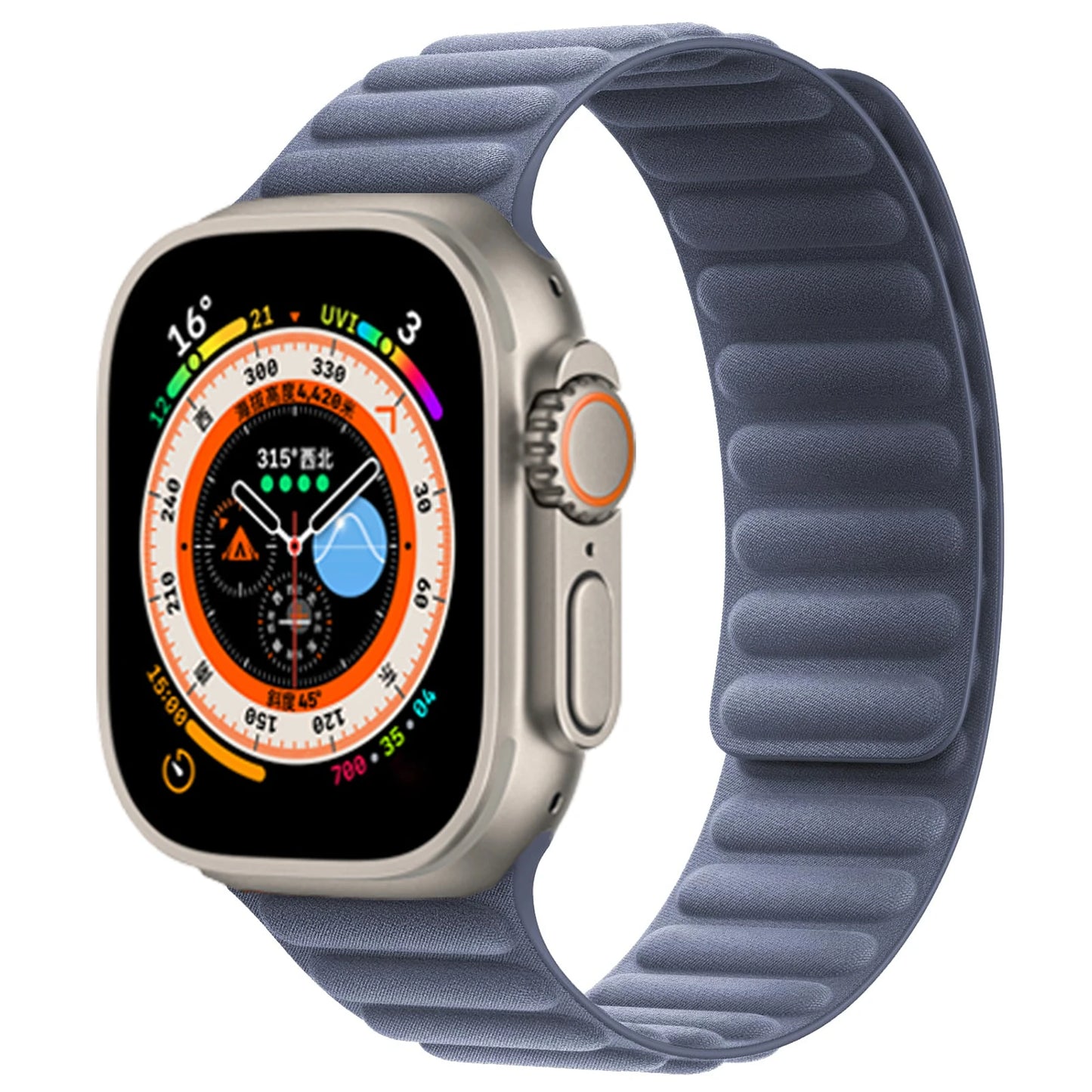 FineWoven strap For Apple Watch Band Ultra 2 49mm 44mm 40mm 45mm 41 46mm Magnetic loop correa bracelet iWatch Series 9 8 SE 7 10