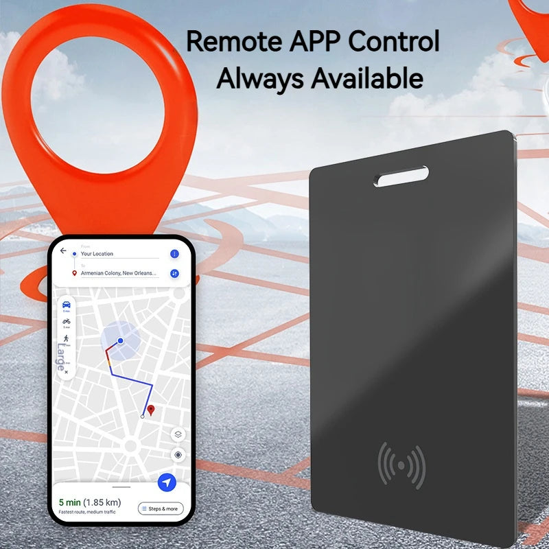 Ultra Thin Wireless Card Locator Find My Tracker ,Smart Anti-Loss Device for Keys Wallet Pet Cat Dog, For Phone