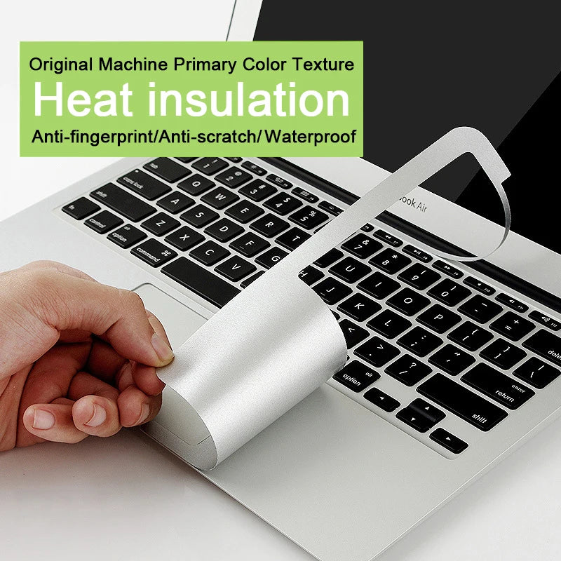 Anti-Scratch Wrist Support Protective Film For Macbook Air 13 15 M1 M2 2023 Pro 14 16 Waterproof Skins Film Laptop Sticker Cover